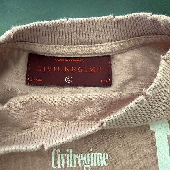 Civil Regime T shirt - Picture 3 of 3